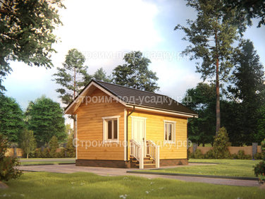 Проект дома из бруса «Батайск» 6x4